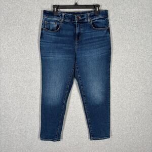 Talbots Jeans Womens 10P Everyday‎ Relaxed Ankle Classic Casual Crop Short Faded